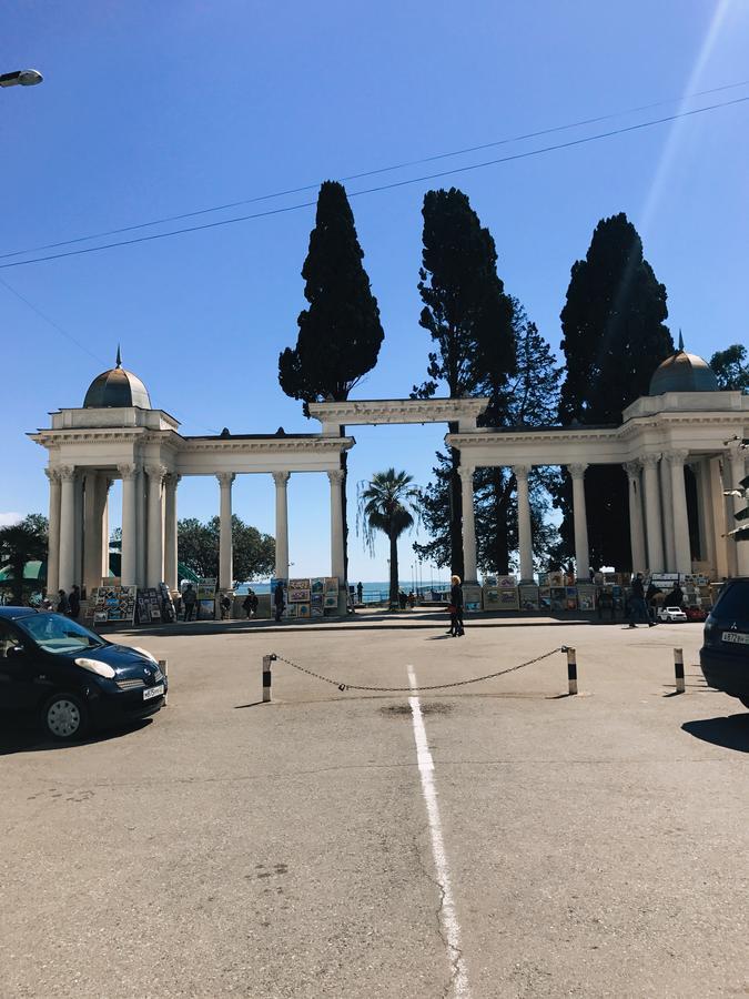 Hotel By The Sea Rozetta Sukhumi Bagian luar foto
